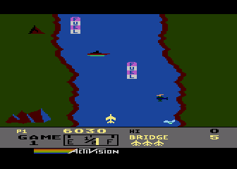 River Raid screenshot 3 for Atari 5200